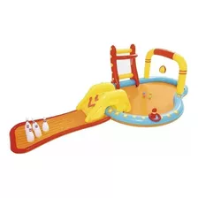 Bestway Pileta Centro De Juego Gigante Con Tobogan Tun