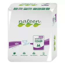 Pañales Para Adultos Nateen Premium Ultra Mediano X 10 u