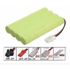 Bateria 9,6v 1500mah Para Carrinho