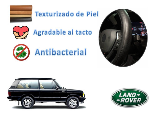 Tapetes Logo Land Rover + Cubre Volante Range Rover 86 A 93 Foto 6