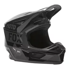 Capacete Fox V2 Nobyl Preto Bike Motocross Trilha