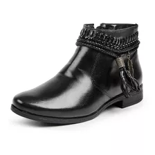 Bota Coturno Couro Feminina Cano Curto Kader Woman