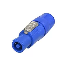 Conector De Alimentación Nac3fca Powercon, Color Azul