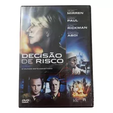 Dvd Decisão De Risco