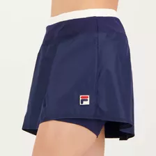 Skort Fila Tennis Game Basic Feminino Marinho