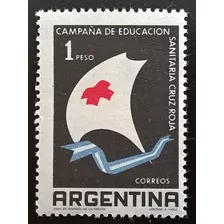 Argentina, Sello Gj 1155 Campaña Cruz Roja 1959 Mint L13738