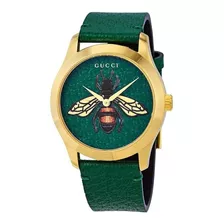 Reloj Mujer Gucci G-timeless Mod. Ya1264065a Bee