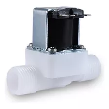 Válvula Solenoide Electromagnética 110vac1/2pLG Nc Para Agua