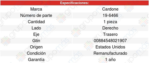 Caliper Freno Trasero Derecho Optima Sx L4 2.0l 2013 Foto 5