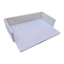 Suporte Microondas Forno Nicho 63x15x46,5 Mdf Branco