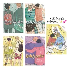 Heartstopper Saga Completa + Libro De Colorear - Nuevos 