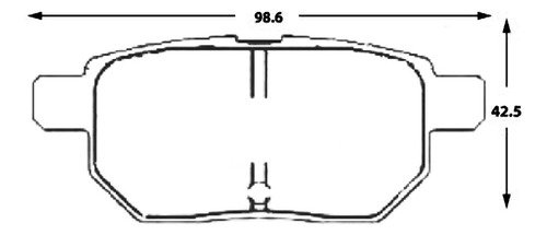 Pastilla De Freno Trasera Toyota Scion Im  1.8 2017 Foto 2