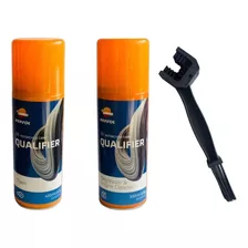 Limpiador + Lubricante Cadena Moto + Cepillo Pack Repsol