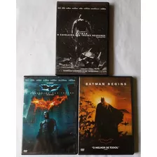 Box Dvd Original - Trilogia Batman - O Cavaleiro Das Trevas