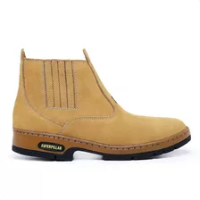 Bota Cat Masculina Confortável Costurado Palmilha Em Gel