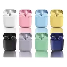 Fone I12 Color Inpods Tws Bluetooth S/ Fio C/ Case Macaron