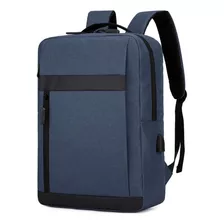 Mochila De Notebook Impermeable Con Entrada Usb