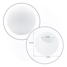 Vidro Globo/bola/esfera 14cm Diametro Fosco Sem Colar