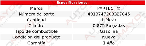 1-cilindro Maestro Frenos Cutlass Calais 3.3l V6 91 Foto 3