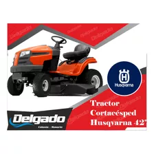 Tractor Cortacésped Husqvarna 42 Finan 100% Hasta 60 Cuotas