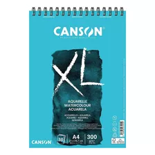 Block Canson Xl Aquarelle A4 300 Grs 30 Hojas Acuarela Color Blanco