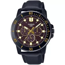 Reloj Casio Mtp-vd300bl-5e Malla De Cuero Watchcenter