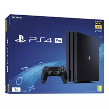 Consola Sony Playstation 4 Pro 1tb - Negro