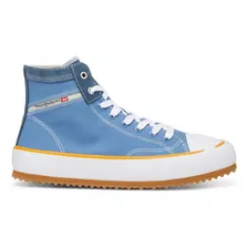 Tenis Diesel S-principia Mid Azul Para Hombre 100% Original