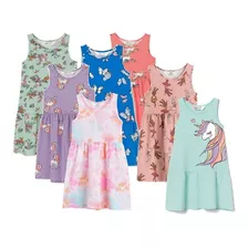 Vestidos Sin Manga Para Niñas Marca H&m Original Importados