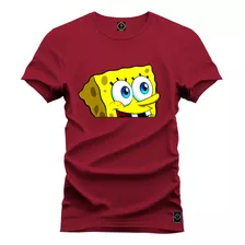 Camiseta Premium Confortável Bob Esponja