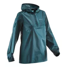 Chaqueta Rompevientos Impermeable Quech Compacta Caminata