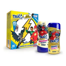 Kit Shampoo + Cond Trá Lá Lá Aventura Justice League 250ml