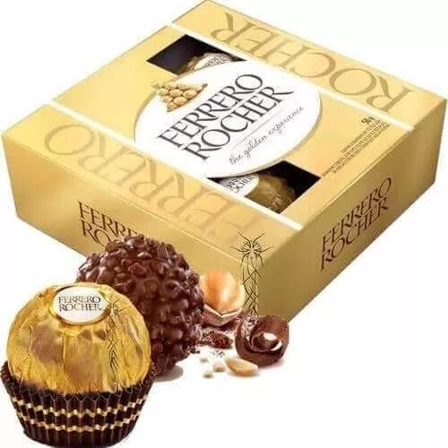Chocolate Ferrero Rocher, Regalo Y Detalle Navidad, Sorpresa