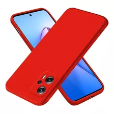 Funda Case De Xiaomi Poco X4 Gt Soft Feeling Antishock Rojo