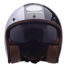 Capacete Lucca Sublime Shades Com Uma Viseira Solar Interna