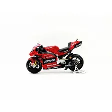 Moto De Colección A Escala 1/18 Ducati Carreras Moto Gp 