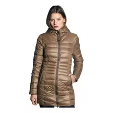 Campera Tapado Mujer Northland Juliana De Pluma Bajo Cero