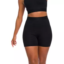 Short Feminino Cintura Alta Active Preto