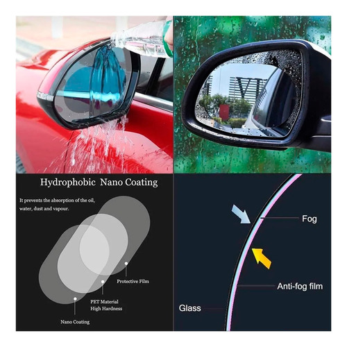 Pelcula Protectora Espejo Buick Envision 2017 A 2020 4pzs Foto 7