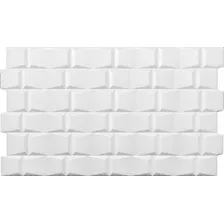 Ceramica Pared Blanca/relieve 31x54 Prisma Lux