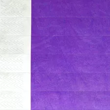 Pulseira De Identificação Tyvek Sem Personalização - 1000un Cor Roxo