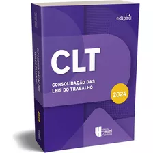 Clt 2024, De Jair Lot Vieira. Editora Edipro, Capa Mole, Edição 1 Em Português, 2024