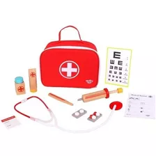 Kit Doctor De Madera Medico + Bolso X11 Piezas - Del Tomate