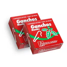 Ganchos Para Colgar Esferas Y Adornos Navideños 100 Pzas