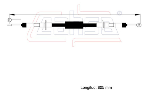 Cable Selector Velocidades Para Pontiac Ventura 1975 5.7l  Foto 2