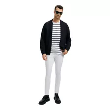 Jaqueta Masculina Bomber Moletom Peluciado - Hering - 06gh