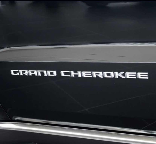 Emblema Grand Cherokee Jeep Lateral Cromado 1 Unidad Foto 5