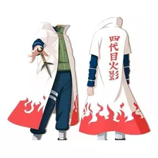 Capa Gabardina Hokage Minato Anime Naruto Shippuden Cosplay