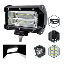 Farolete De Led Trator Auxiliar 72w 12v Luz Forte