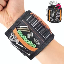 Pulsera Magnética Para Tornillos,clavos,brocas Con 20 Imanes